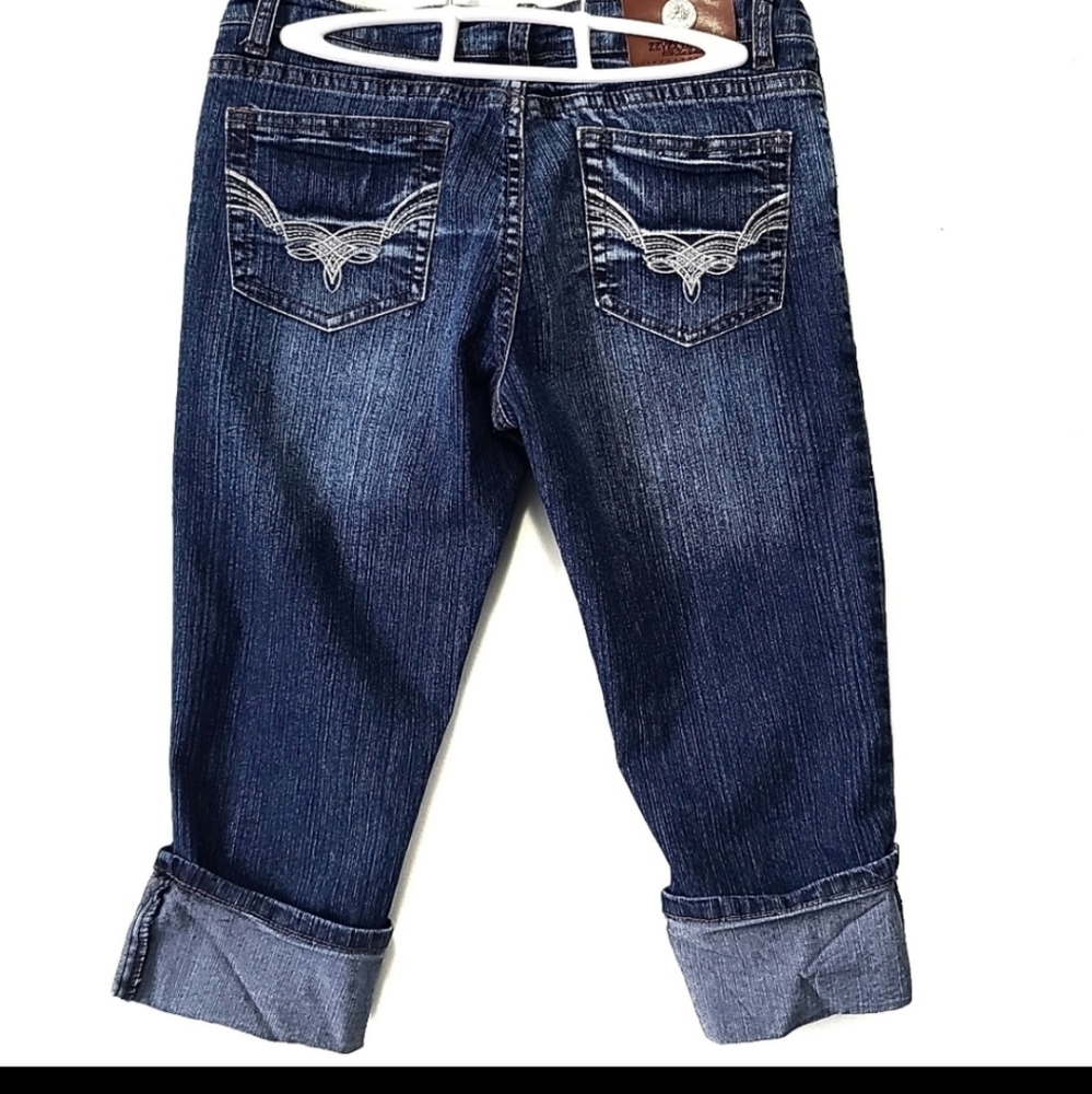 ZZYZX premium denim capris size 7 - Picture 4 of 9